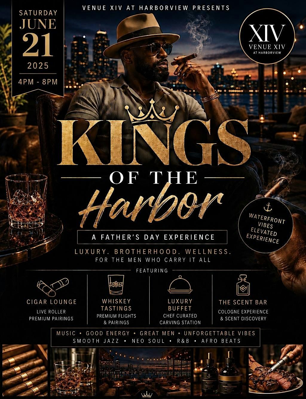 Kings on the Harbor – Fathers Day Experience
